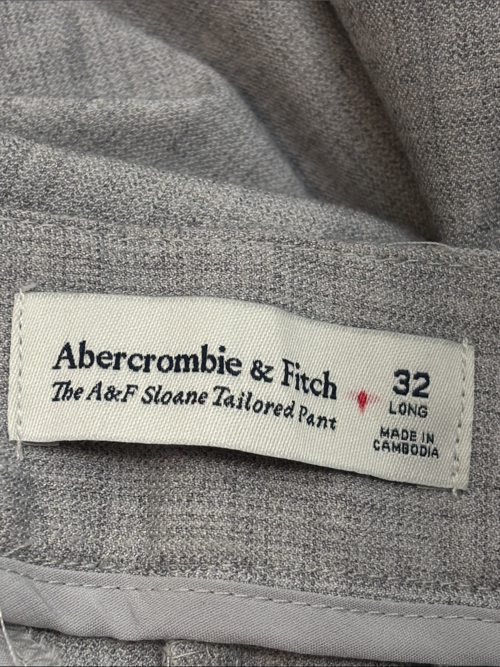 Abercrombie & Fitch Sloane Pleated & Tailored Pants Size 32 Long - Picture 13 of 14